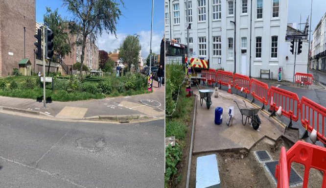 Bedford Street Brighton Traffic Signals Upgrade